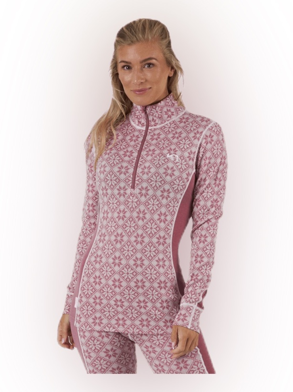 KARI TRAA Rose 100% Merino Wool Baselayer Top